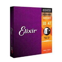 Elixir 16002 Nanoweb Phosphor Bronze Extra Light 10-47