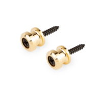 Grover Strap Buttons for Strap Locks – set of 2 (Gold)