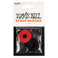Strap Blocks - 4 Pack 2 x Black 2 x Red