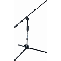 QuikLok A306 BK AM Microlite US thread short tripod microphone standw/telescopic boom - Black