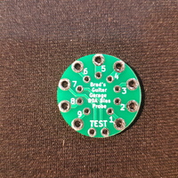 B9A Bias Probe PCB Only - Anode Ammeter Type
