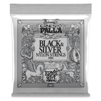 Ernesto Palla Black & Silver Nylon Classical Guitar Strings (medium tension)