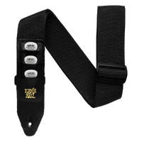 Ernie Ball Black Pickholder Strap