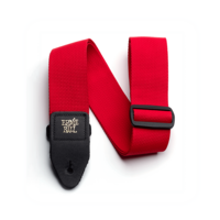 Red Polypro Guitar Strap