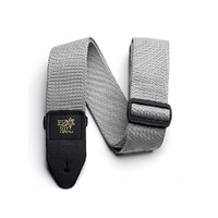 Gray Polypro Guitar Strap