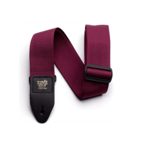 Burgundy Polypro Guitar Strap