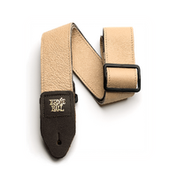 Italian Leather Strap - Beige/Brown