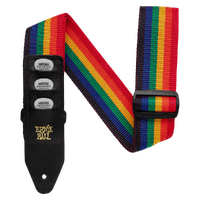 Ernie Ball Rainbow Pickholder Strap