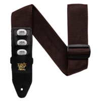 Ernie Ball Brown Pickholder Strap