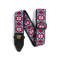 Ernie Ball Taos Fire Red Jacquard Strap