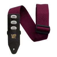 Ernie Ball Burgundy Pickholder Strap