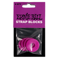 Ernie Ball Strap Blocks (4pk) - Purple