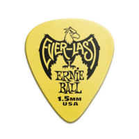 Everlast picks 1.5mm yellow (12 pk)