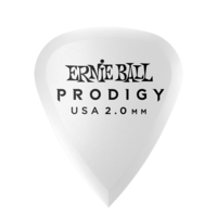 Prodigy 2.0mm Standard Picks 6-Pack - White