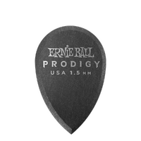 Prodigy 1.5mm Teardrop Picks 6-Pack - Black