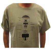 T-Shirt - Stonewash Green with 6L6 Diagram