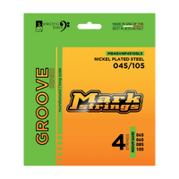 Markstrings 4 Strings 045-105 Groove Series Nickel Plated Steel