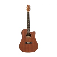 Stagg Dreadnought Cutaway w/EQ