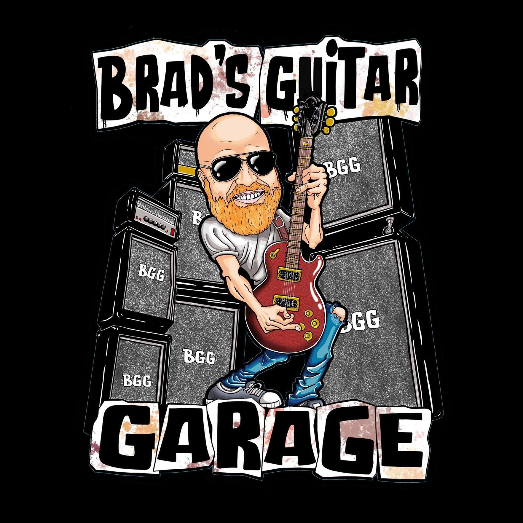 Brad's Guitar Garage logo